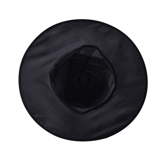 Halloween hat, black Oxford cloth wizard hat, makeup costume props, Harry Potter magic witch hat 万圣节帽子黑色牛津布巫师帽化妆服饰道具哈利波特魔法女巫巫婆帽 - 万圣节装饰品 - Zhongshan Star Trade