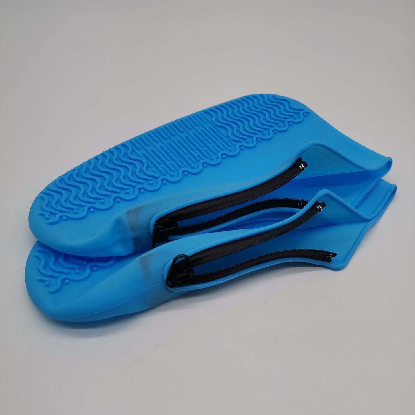 Shoe Covers Waterproof Reusable Foldable Not-Slip Rain Shoe Covers with Zipper,Shoe Protectors Overshoes Rain Galoshes for Kids Men and Women