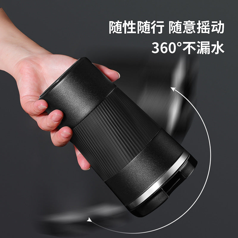 Vacuum insulated stainless steel travel cups, reusable coffee cups or water bottles with leak - proof LIDS, BPA - free, can keep beverages hot for 6 hours or cold for 12 hours 真空隔热不锈钢旅行杯,带防漏盖可重复使用的咖啡杯或水瓶不含 BPA 可使饮料保持热 6 小时或冷 12 小时 - 保温杯 - Zhongshan Star Trade