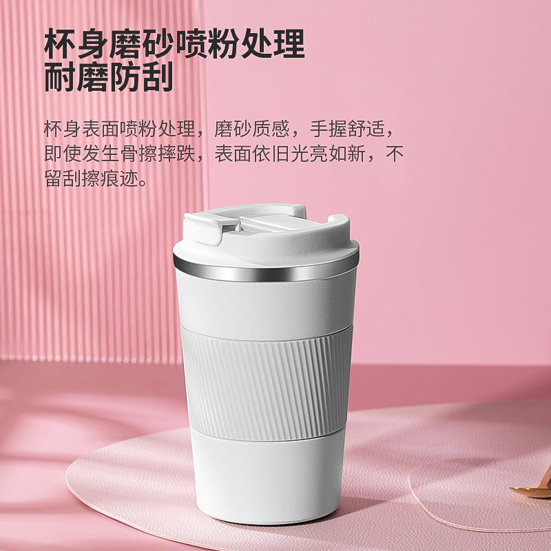 Vacuum insulated stainless steel travel cups, reusable coffee cups or water bottles with leak - proof LIDS, BPA - free, can keep beverages hot for 6 hours or cold for 12 hours 真空隔热不锈钢旅行杯,带防漏盖可重复使用的咖啡杯或水瓶不含 BPA 可使饮料保持热 6 小时或冷 12 小时 - 保温杯 - Zhongshan Star Trade