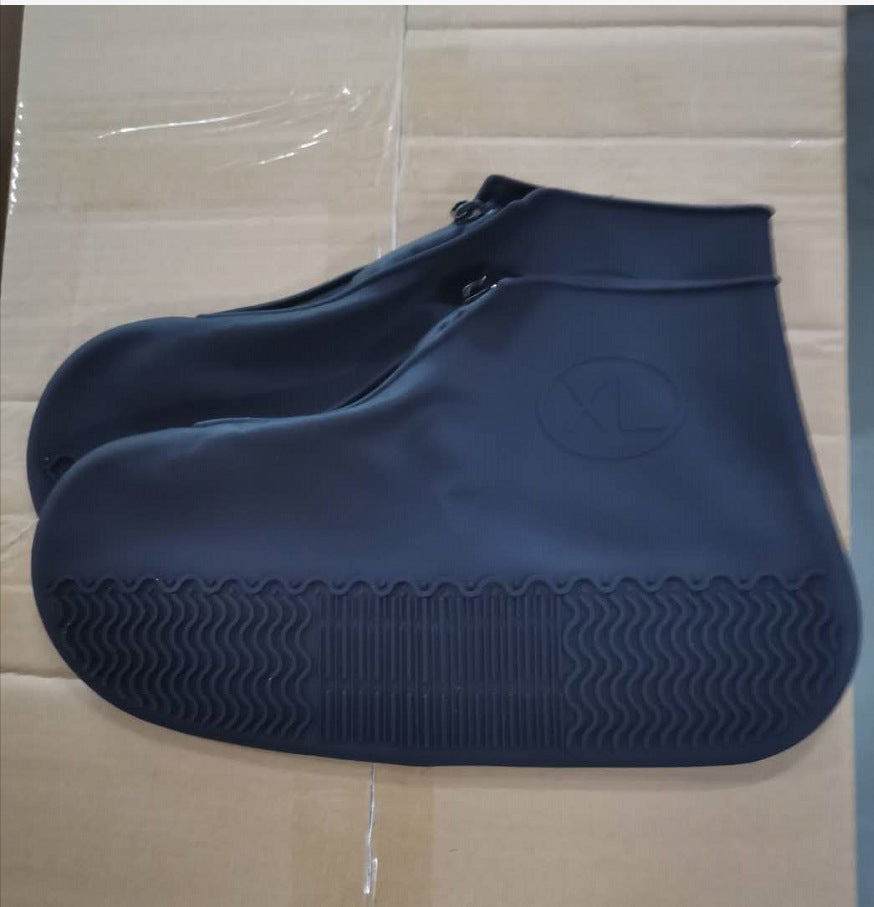 Shoe Covers Waterproof Reusable Foldable Not-Slip Rain Shoe Covers with Zipper,Shoe Protectors Overshoes Rain Galoshes for Kids Men and Women