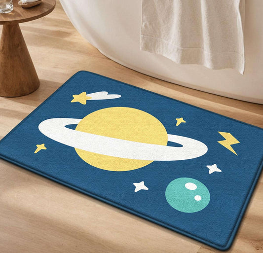 Floor mat - Flannel bathroom non-slip mat - Home bathroom thick sponge water-absorbing quick-drying foot mat Zhongshan Star Trade