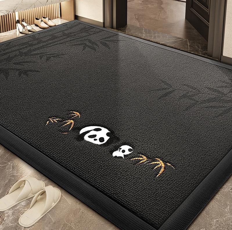 New Chinese-style entrance door floor MATS, home foyer dirt-resistant rubber MATS, carpet, living room embroidered anti-slip MATS, floor MATS