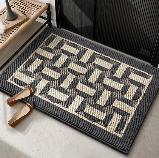 The sand-scraping mat for the entrance hall, the wear-resistant and dirt-resistant foot mat for the door, and the dust removal and anti-slip mat for the door