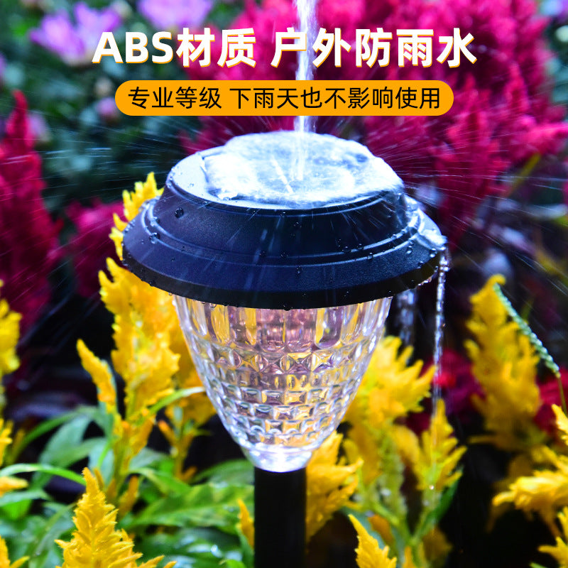 led solar light and shadow lawn lights, outdoor waterproof courtyard garden decorative atmosphere lights, landscape lights