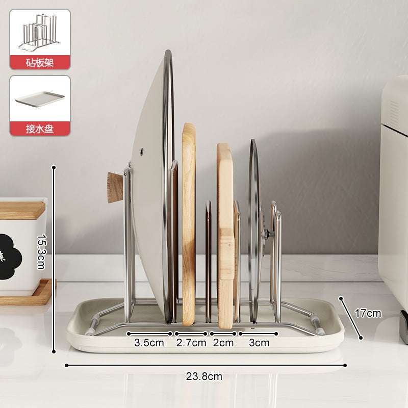 304 stainless steel kitchen knife board, countertop, pot lid, storage rack, cutting board, cutting board, storage rack, thick