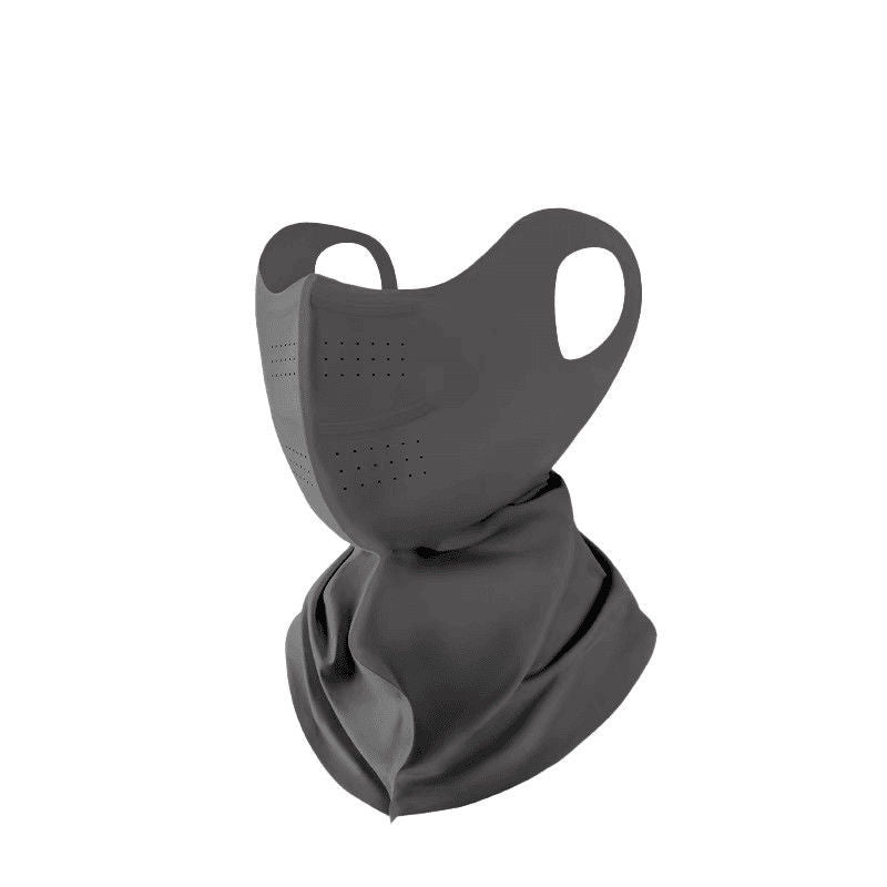 Sun protection all-in-one mask, long neck protection, eye corner protection, summer UV dust protection, sun protection, neck protection 3D ice silk mask