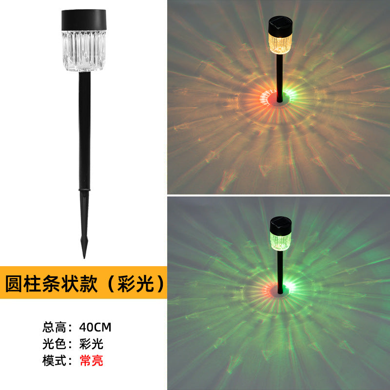 led solar light and shadow lawn lights, outdoor waterproof courtyard garden decorative atmosphere lights, landscape lights