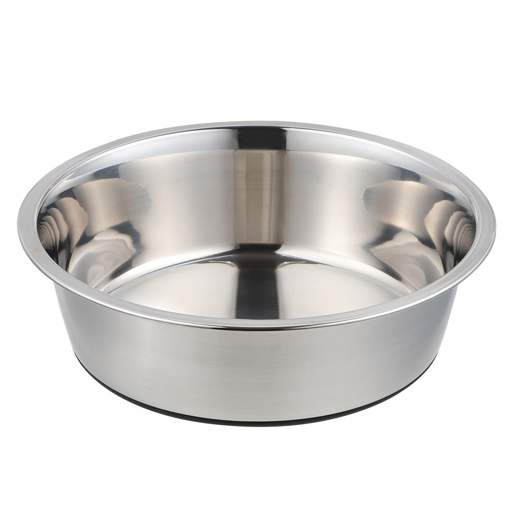 Dog Bowl, Heavy Duty Metal Food and Water Bowl for Feeding Dogs and Cats, Dishwasher Safe, Rust Resistant Stainless Steel, BPA Free Rubber Base 狗碗 ,用于喂狗和猫的重型金属食物和水碗,可用洗碗机清洗,防锈不锈钢,不含 BPA 的橡胶底座 - 宠物友好型户外用品 - Zhongshan Star Trade