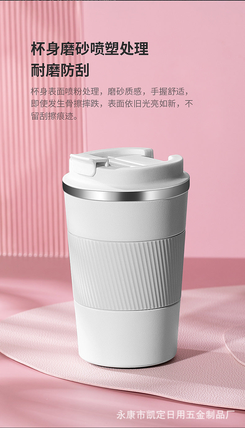 Vacuum insulated stainless steel travel cups, reusable coffee cups or water bottles with leak - proof LIDS, BPA - free, can keep beverages hot for 6 hours or cold for 12 hours 真空隔热不锈钢旅行杯,带防漏盖可重复使用的咖啡杯或水瓶不含 BPA 可使饮料保持热 6 小时或冷 12 小时 - 保温杯 - Zhongshan Star Trade