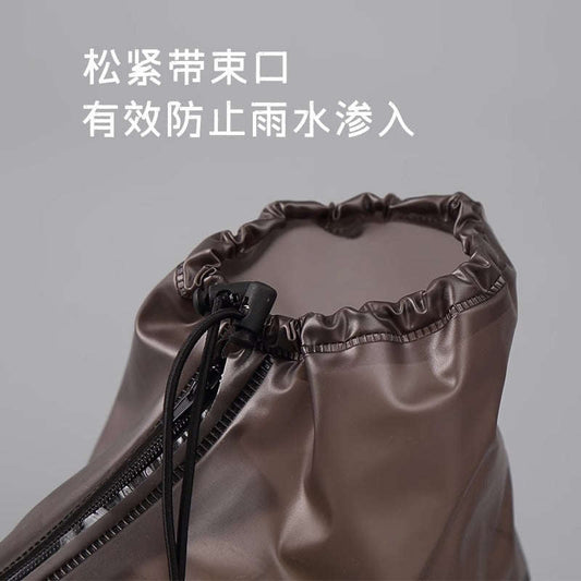 Rain Boot Waterproof Shoes Covers, Sand Control Non-Slip Shoe Cover Galoshes, PVC Rubber Sole Reusable Rain Snow Boots Oversh