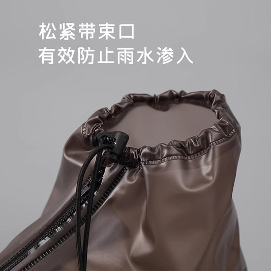 Rain Boot Waterproof Shoes Covers, Sand Control Non-Slip Shoe Cover Galoshes, PVC Rubber Sole Reusable Rain Snow Boots Oversh