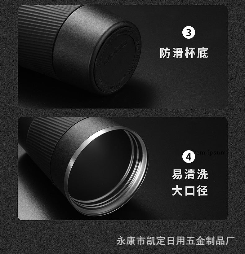 Vacuum insulated stainless steel travel cups, reusable coffee cups or water bottles with leak - proof LIDS, BPA - free, can keep beverages hot for 6 hours or cold for 12 hours 真空隔热不锈钢旅行杯,带防漏盖可重复使用的咖啡杯或水瓶不含 BPA 可使饮料保持热 6 小时或冷 12 小时 - 保温杯 - Zhongshan Star Trade