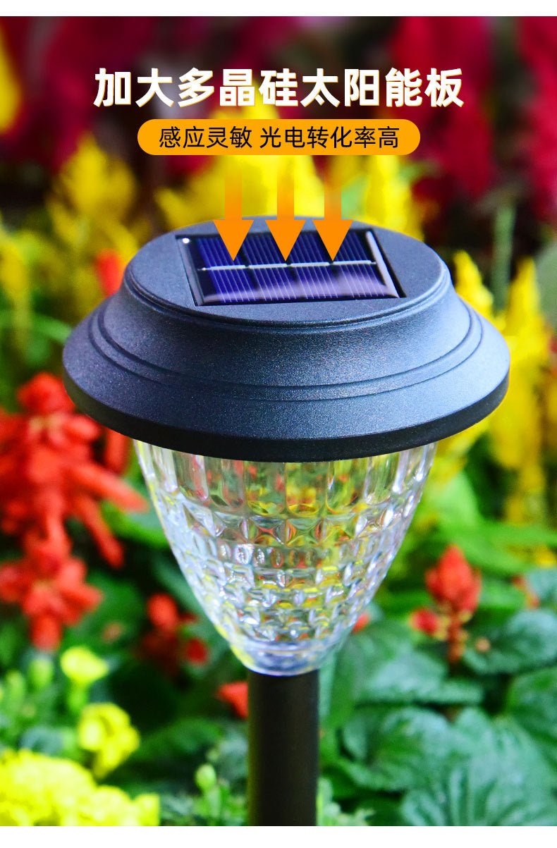 led solar light and shadow lawn lights, outdoor waterproof courtyard garden decorative atmosphere lights, landscape lights