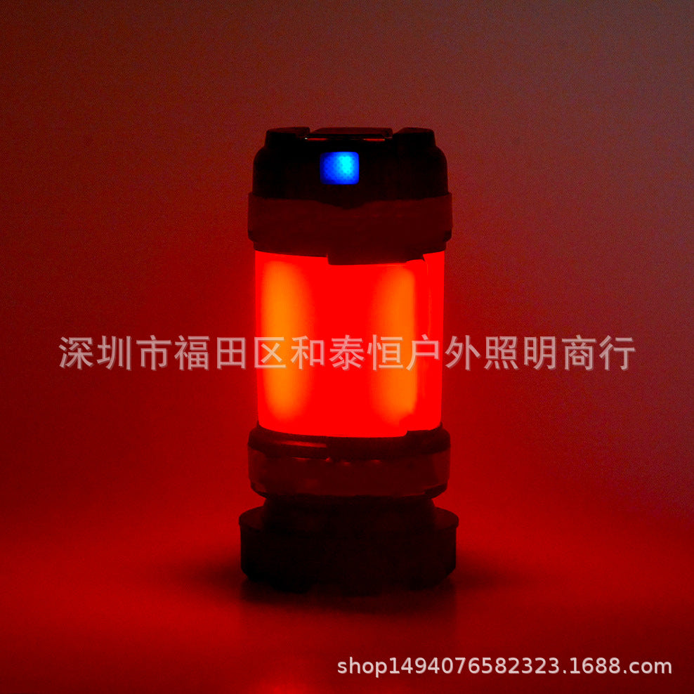 The LED camping lantern flashlight is rechargeable, portable flashlight with 6 light modes, 3000mAh power bank, IPX6 waterproof, USB, hurricane camping light, emergency LED 露营灯笼手电筒可充电,便携式手电筒,带 6 种灯光模式,3000mAh 移动电源,IPX6 防水,USB ,飓风露营灯,应急 - 太阳能LED露营灯 - Zhongshan Star Trade