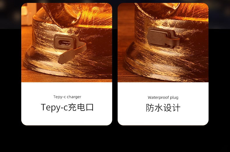 LED lamp decoration desk lamp creative retro horse lamp night lamp restaurant camping lamp ambient lamp bar lamp led灯装饰台灯创意复古马灯小夜灯餐厅露营灯氛围灯酒吧台灯 - 太阳能LED露营灯 - Zhongshan Star Trade
