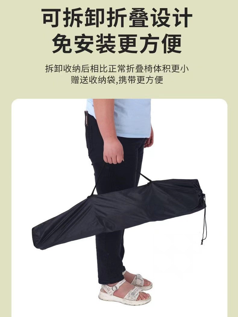Portable camping chair, adult outdoor lawn folding chair, heavy duty large folding chair for beach, fishing, trailing outdoor sports, 1 cup holder and handbag便携式露营椅,成人户外草坪折叠椅,重型大型可折叠椅,用于海滩,钓鱼,尾随户外运动,1个杯架和手提包 - 户外折叠椅 - Zhongshan Star Trade