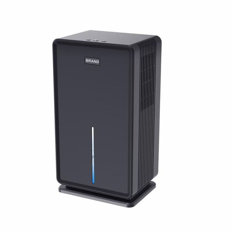 Household dehumidifier 1000ML water tank with automatic shut-off function, suitable for 5 to 26 square meters portable small dehumidifier, suitable for bathroom, bedroom, RV, closet room, 7-color LED light