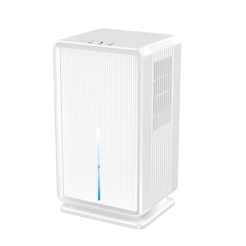 Household dehumidifier 1000ML water tank with automatic shut-off function, suitable for 5 to 26 square meters portable small dehumidifier, suitable for bathroom, bedroom, RV, closet room, 7-color LED light