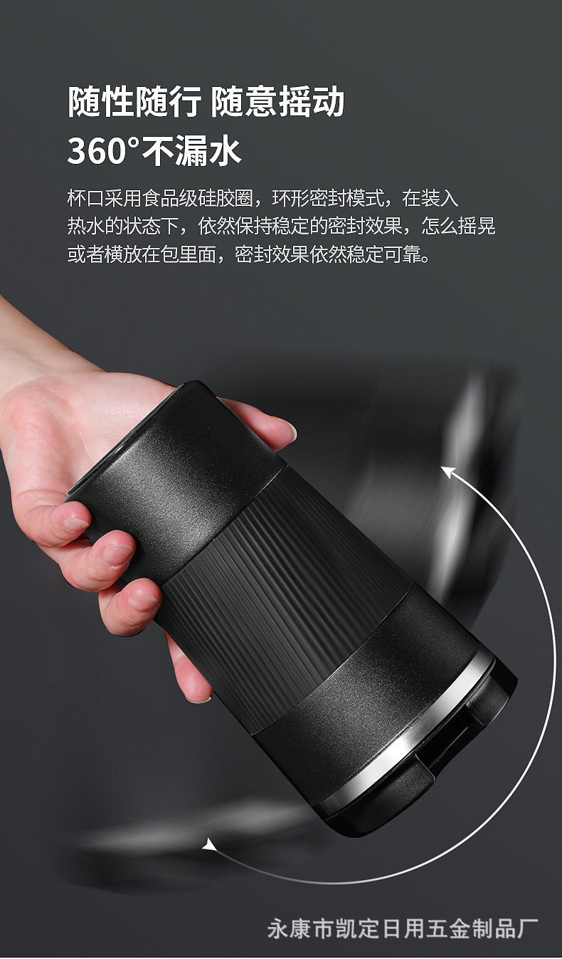Vacuum insulated stainless steel travel cups, reusable coffee cups or water bottles with leak - proof LIDS, BPA - free, can keep beverages hot for 6 hours or cold for 12 hours 真空隔热不锈钢旅行杯,带防漏盖可重复使用的咖啡杯或水瓶不含 BPA 可使饮料保持热 6 小时或冷 12 小时 - 保温杯 - Zhongshan Star Trade