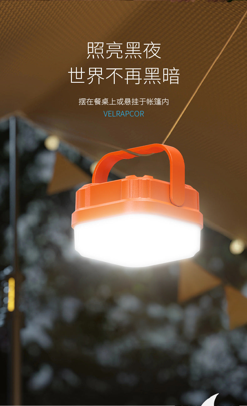 Outdoor mini camping lamp, three - level adjustable ABS warm light tent, light strip hook design camp lamp 户外迷你露营灯三档调节ABS暖光帐篷灯带挂钩设计营地灯 - 太阳能LED露营灯 - Zhongshan Star Trade