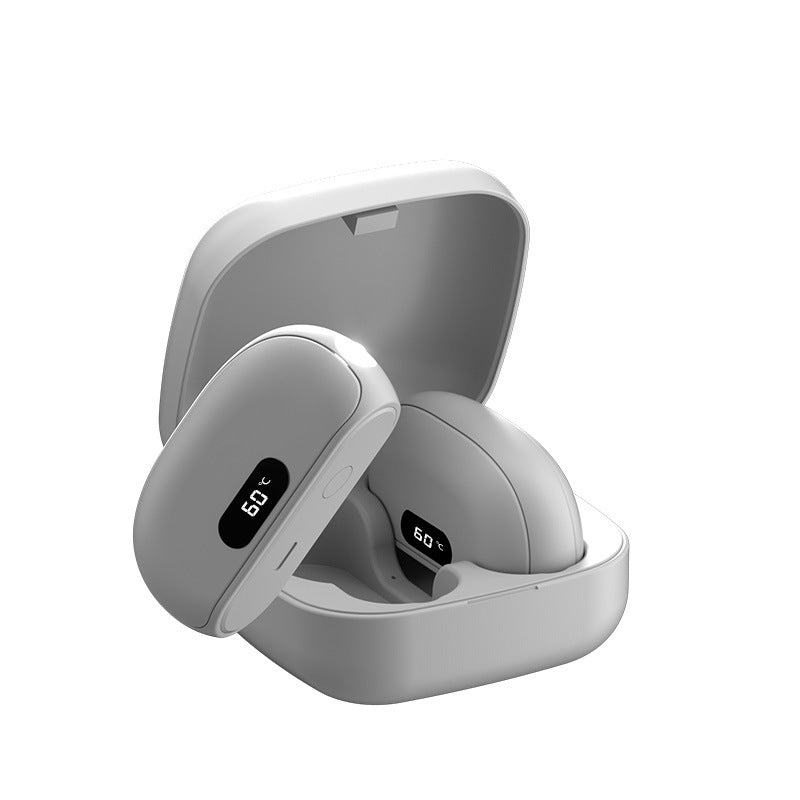 Magnetic hand warmer, USB charging, detachable hand warmer, digital temperature display portable heater