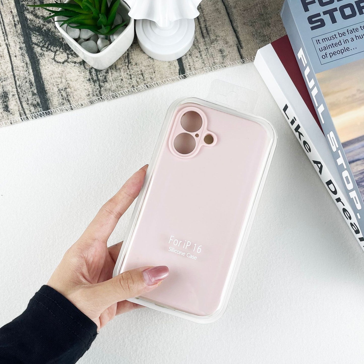 Liquid silicone Apple 17 phone case, iphone16promax/15/14 all-in-one anti-drop skin-feel protective cover