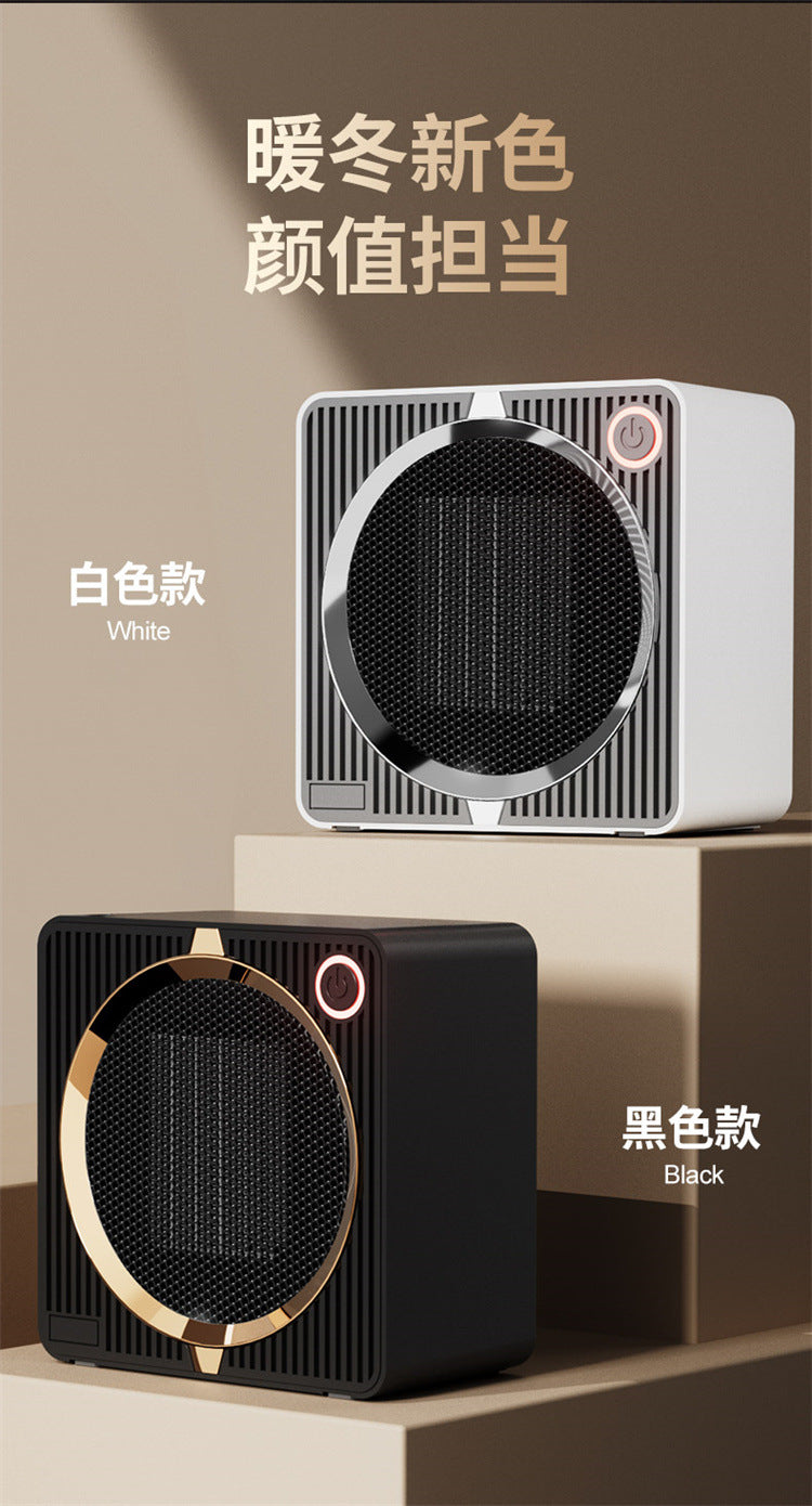 Mini Space Heater, Lightweight PTC Ceramic Fast Heating 500W Energy Efficient for Indoor Use, Overheating & 45° Tip - Over Protection, Portable Desk Electric Heaters for Office 迷你空间加热器,轻质 PTC 陶瓷快速加热 500W,室内使用节能,过热和 45° 翻倒保护,便携式办公桌电加热器 - 电暖器 - Zhongshan Star Trade