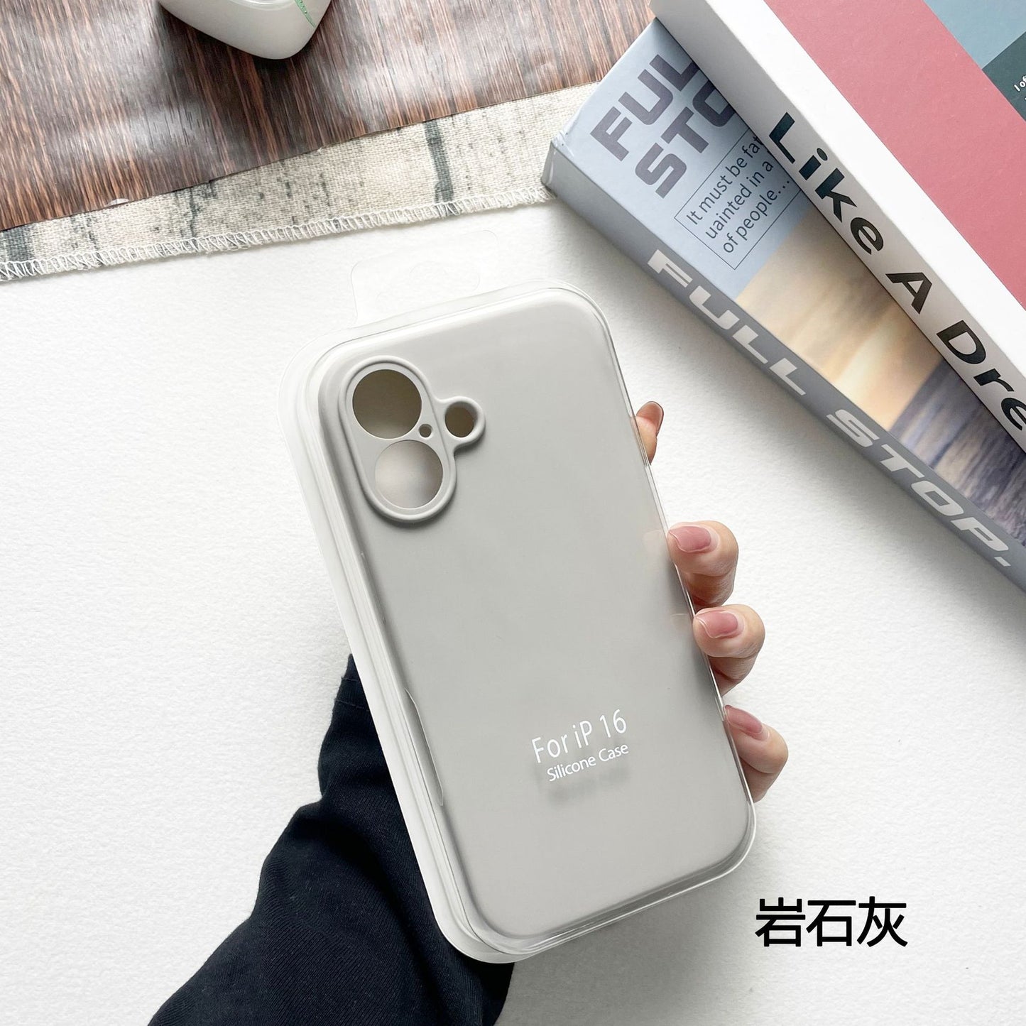 Liquid silicone Apple 17 phone case, iphone16promax/15/14 all-in-one anti-drop skin-feel protective cover