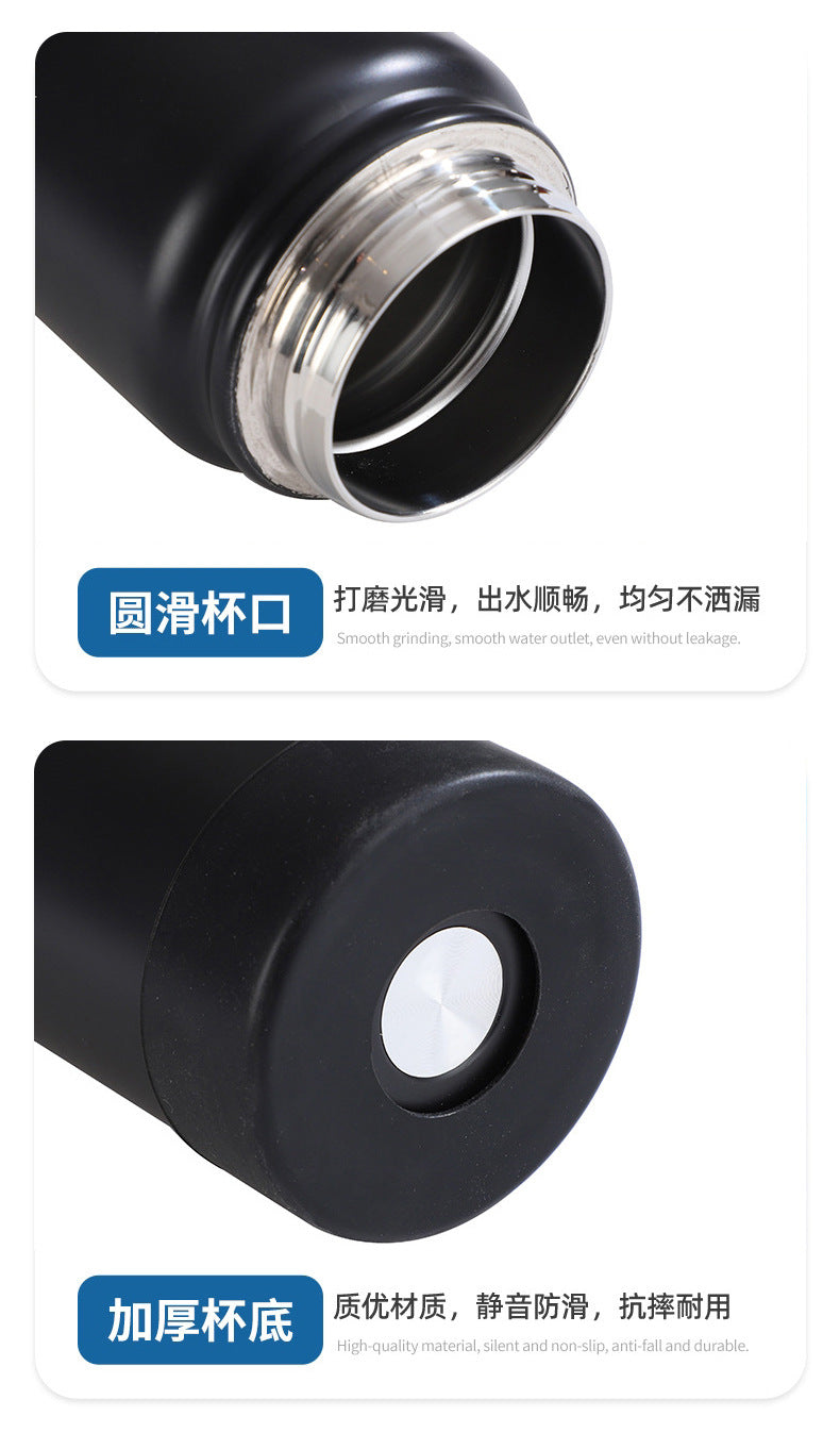 Space kettle, 304 stainless steel anti - slip bottom pad, insulated cup, large capacity outdoor sports water bottle 太空壶304不锈钢防滑底垫保温杯大容量户外运动水壶 - 保温杯 - Zhongshan Star Trade