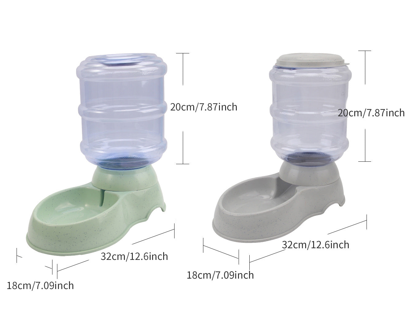 Pet water feeder, dog water feeder, large - capacity water storage water dispenser, automatic pet water dispenser, anti - tipping 宠物喂水器狗狗喂食器储水大容量饮水器自动宠物饮水器防打翻 - 宠物友好型户外用品 - Zhongshan Star Trade