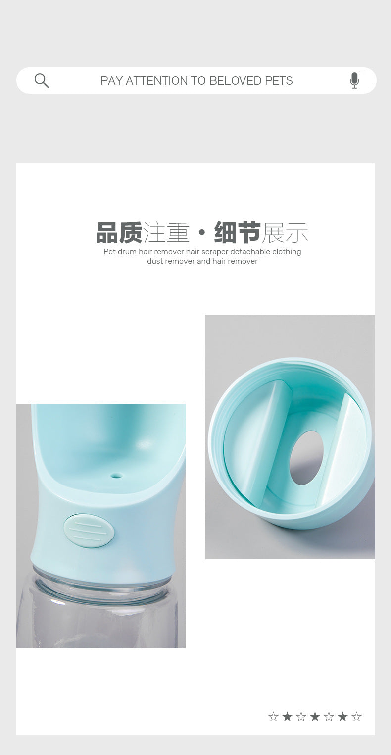 Dog water bottles with food containers, travel dog water bowls, portable pet dispensers, dog gift accessories, essential items for walking and hiking dogs 带食物容器的狗水瓶,旅行小狗水碗,便携式宠物分配器,狗礼品配件,遛狗和远足的小狗必需品 - 宠物友好型户外用品 - Zhongshan Star Trade