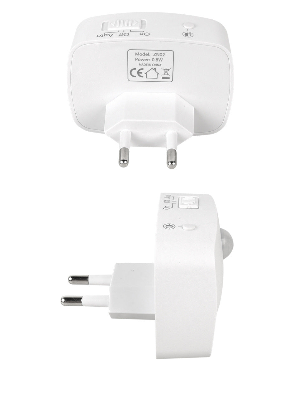 Intelligent human body sensor plug-in night light LED infrared sensor room staircase corridor light PIR night light