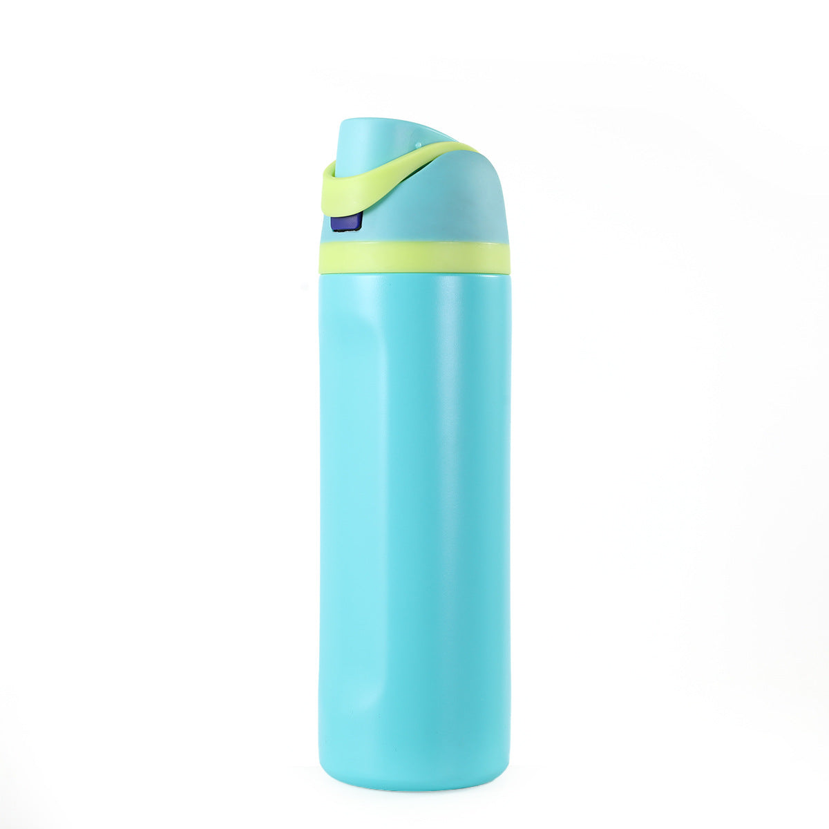 Insulated stainless steel water bottles with straws, BPA - free sports water bottles, perfect for travel 19 ounces, 24 ounces, 32 ounces 保温不锈钢水瓶带吸管,不含 BPA 的运动水瓶,非常适合旅行19盎司、24盎司、32盎司 - 保温杯 - Zhongshan Star Trade - 天蓝 - 32oz