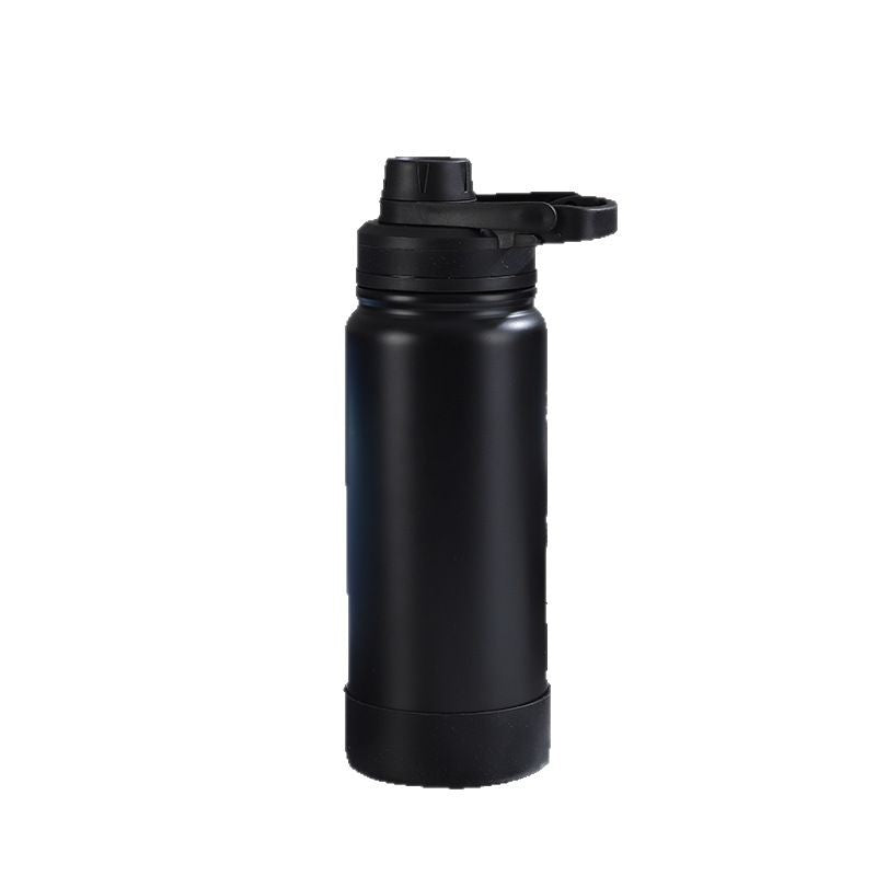 Space kettle, 304 stainless steel anti - slip bottom pad, insulated cup, large capacity outdoor sports water bottle 太空壶304不锈钢防滑底垫保温杯大容量户外运动水壶 - 保温杯 - Zhongshan Star Trade