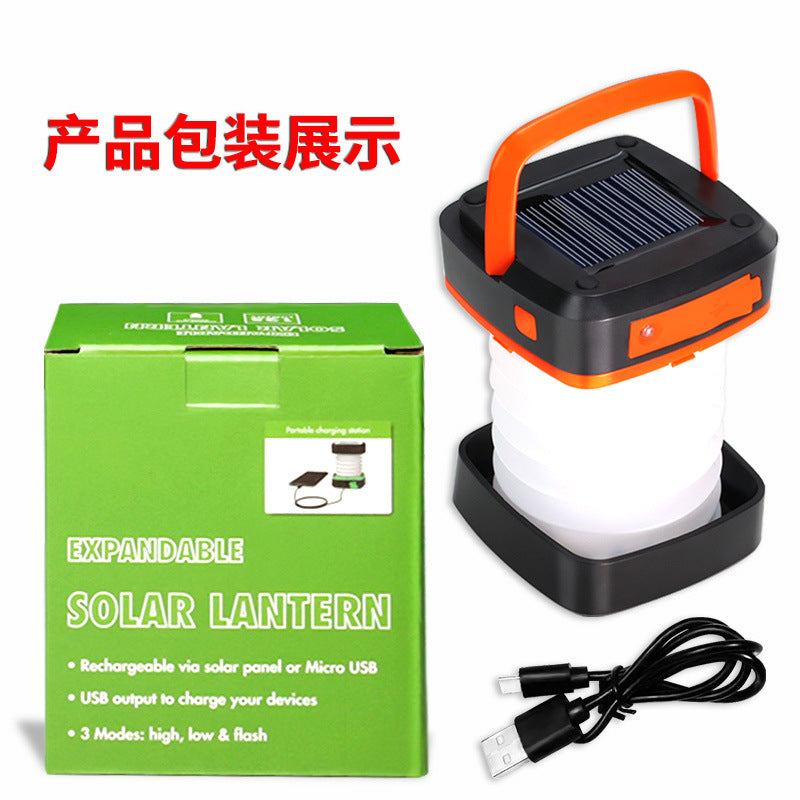Solar - powered camping lamps are rechargeable - power outage LED lanterns and camping lamps - foldable and rechargeable lamps with solar energy - hiking gear 太阳能露营灯可充电 - 停电 LED 灯笼和露营灯 - 可折叠和可充电灯,带太阳能 - 远足装备 - 太阳能LED露营灯 - Zhongshan Star Trade