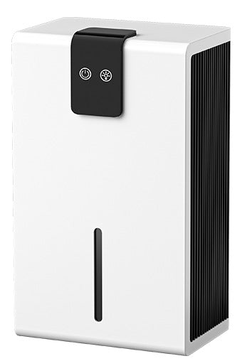 A small household dehumidifier is a must-have for absorbing, drying, dehumidifying, removing moisture and preventing dampness in the basement of a bedroom