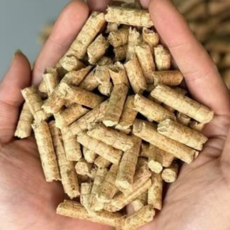 The biomass pellet combustion pellet larch boiler burns biomass pellet fuel