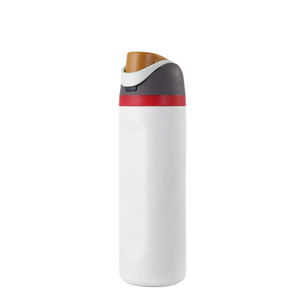 Insulated stainless steel water bottles with straws, BPA - free sports water bottles, perfect for travel 19 ounces, 24 ounces, 32 ounces 保温不锈钢水瓶带吸管,不含 BPA 的运动水瓶,非常适合旅行19盎司、24盎司、32盎司 - 保温杯 - Zhongshan Star Trade - 米白 - 32oz