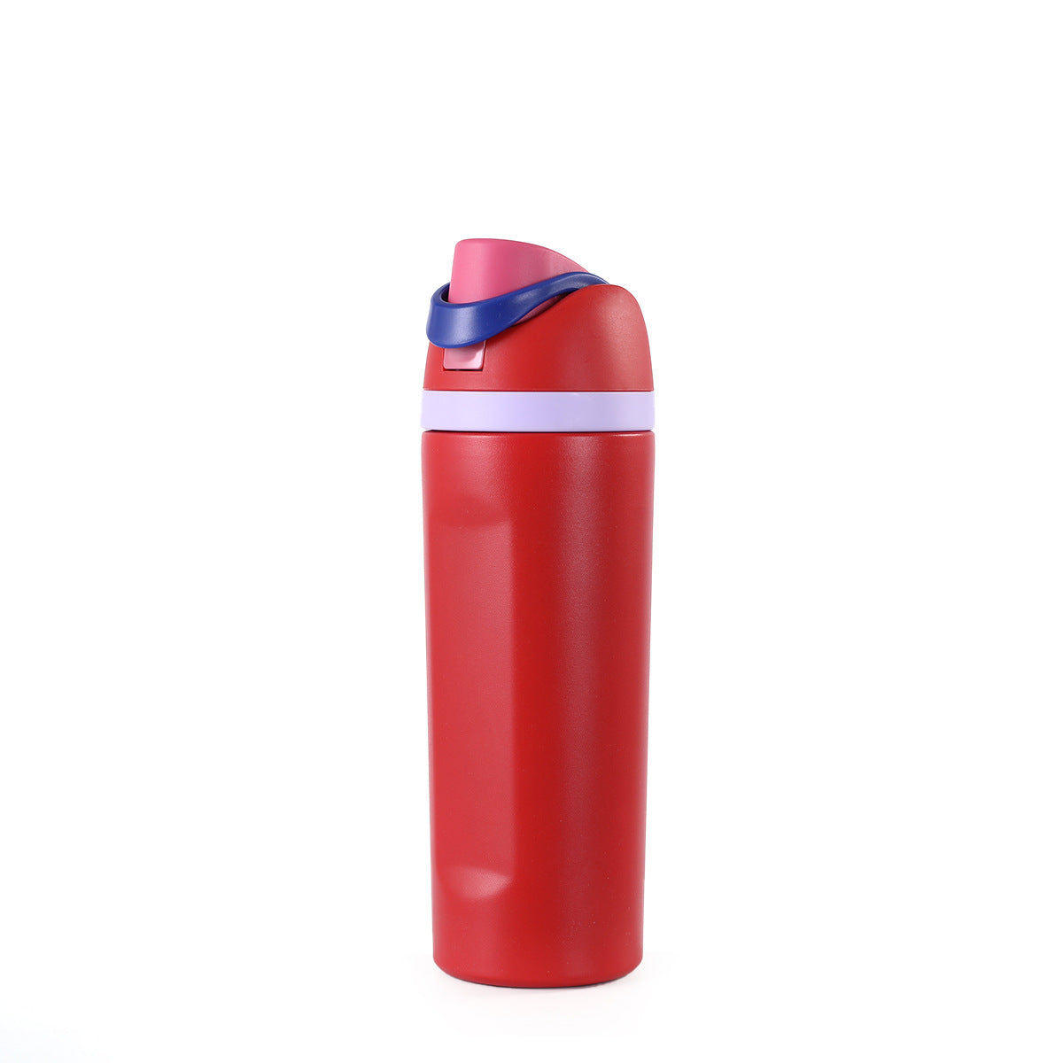 Insulated stainless steel water bottles with straws, BPA - free sports water bottles, perfect for travel 19 ounces, 24 ounces, 32 ounces 保温不锈钢水瓶带吸管,不含 BPA 的运动水瓶,非常适合旅行19盎司、24盎司、32盎司 - 保温杯 - Zhongshan Star Trade - 红色 - 32oz