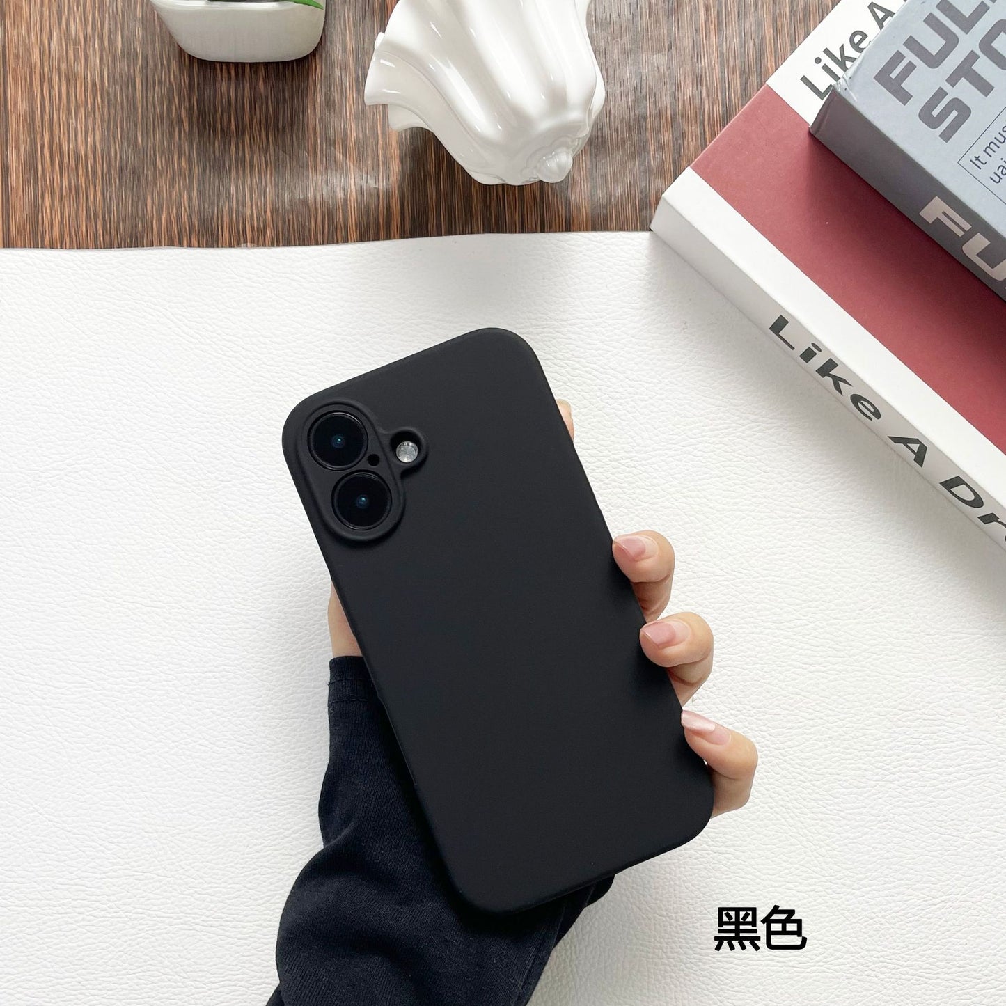 Liquid silicone Apple 17 phone case, iphone16promax/15/14 all-in-one anti-drop skin-feel protective cover