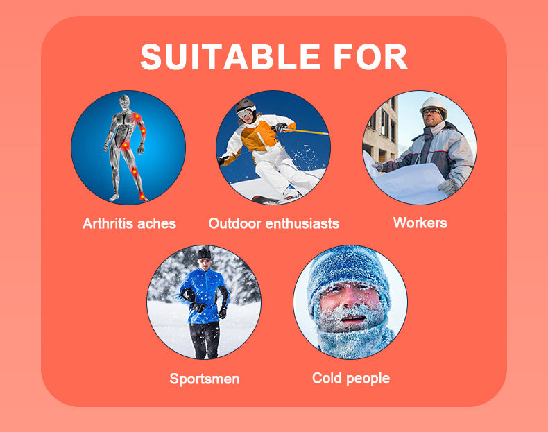 Hand warmers, heating insoles, warm foot patches, warm patches - long-lasting, safe, natural and odorless air-activated hand