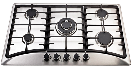 SJ - 10L/M/R Stainless steel built - in 5 - hole gas stove stand for household multi - burner natural gas stove SJ - 10L/M/R 不锈钢嵌入式五眼燃气灶架 家用多灶头天然气炉灶 - 炉架 - Zhongshan Star Trade - SJ - 10R - 5.5KG