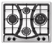 SJ - 34LR/M Stainless steel built - in 4 - hole gas stove stand for household multi - burner natural gas stove SJ - 34LR/M 不锈钢嵌入式四眼燃气灶架 家用多灶头天然气炉灶 - 炉架 - Zhongshan Star Trade - SJ - 34M - 4.2KG
