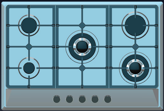 SJ - 39LR/SJ - 39M Stainless steel built - in 5 - hole gas stove stand for household multi - burner natural gas stove SJ - 39LR/SJ - 39M 不锈钢嵌入式五眼燃气灶架 家用多灶头天然气炉灶 - 炉架 - Zhongshan Star Trade - SJ - 39M