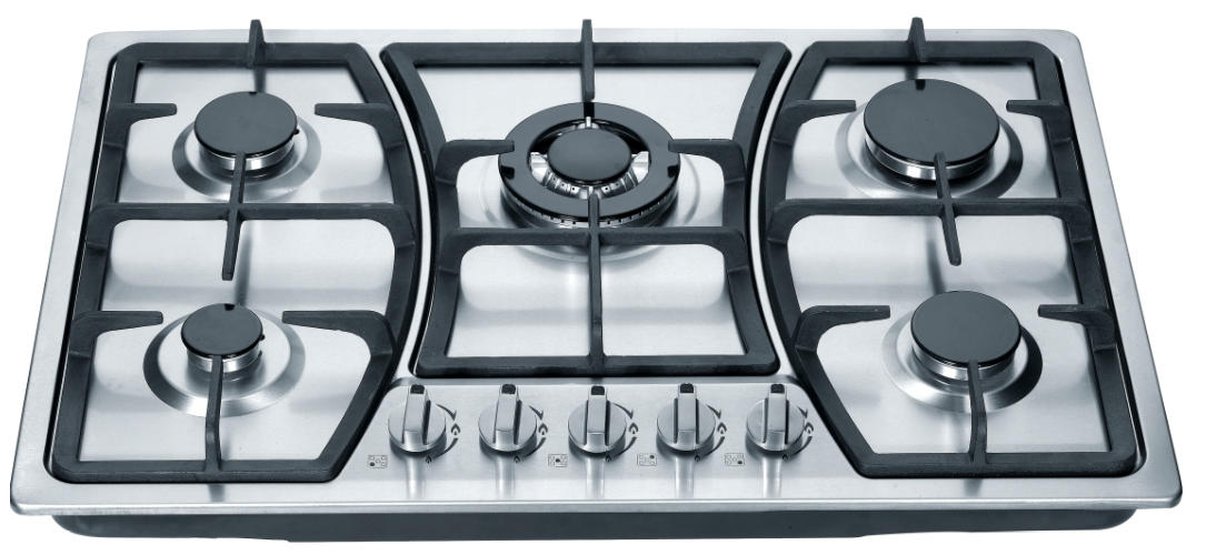 T23C左右/ T23B中间 Stainless steel built - in 5 - hole gas stove stand for household multi - burner natural gas stove T23C左右/ T23B中间 不锈钢嵌入式五眼燃气灶架 家用多灶头天然气炉灶 - 炉架 - Zhongshan Star Trade