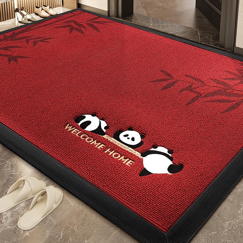 New Chinese-style entrance door floor MATS, home foyer dirt-resistant rubber MATS, carpet, living room embroidered anti-slip MATS, floor MATS