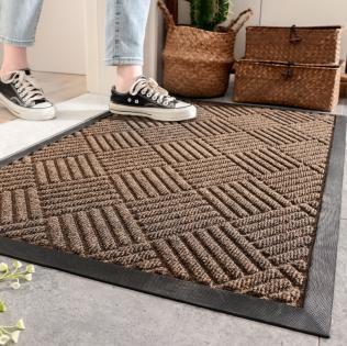 Home dust-removing entrance floor MATS, wear-resistant and anti-slip floor MATS for household foyers and doorways