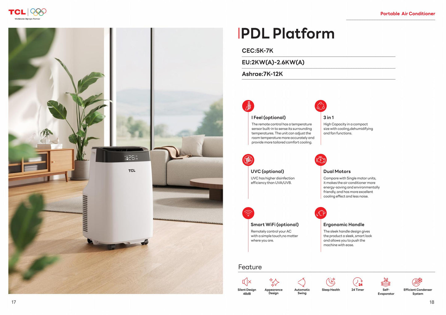 TCL PDL Platform mobile air conditioner