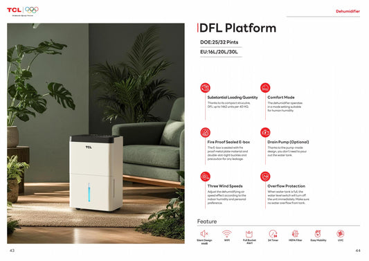 TCL DFL Platform dehumidifier